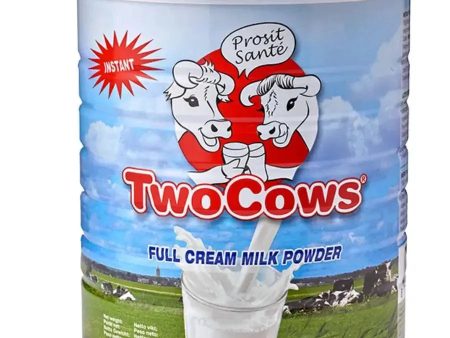 Two Cows Full Cream Milk Powder - 400g on Sale