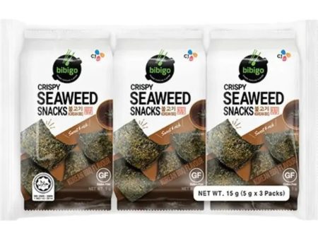 Bibigo - Seaweed Snack Crispy BBQ - 5g Online Sale