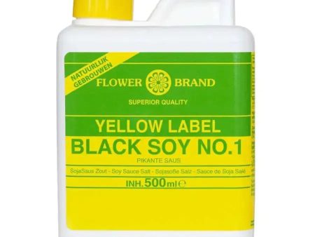 Flower Brand Yellow Label Black Soy Sauce No . 1 - 900g Cheap