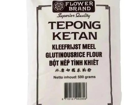 Flowerbrand Tepong Ketan   Kleefrijst Meel   sticky Rice Flour - 500g Cheap