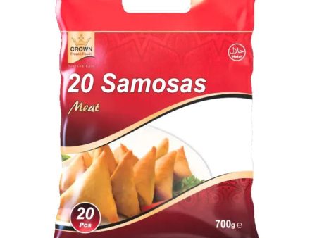 Crown Frozen Meat Samosa - 700g Discount