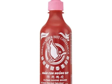 Flying Goose Sriracha Chilli Sauce Super Hot - No MSG - 455ml Online Sale