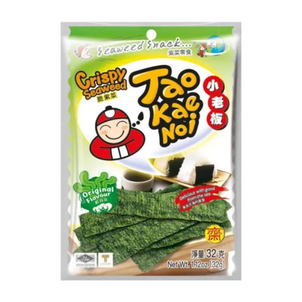 Taokaenoi Crispy Seaweed Original - 59g Online Hot Sale