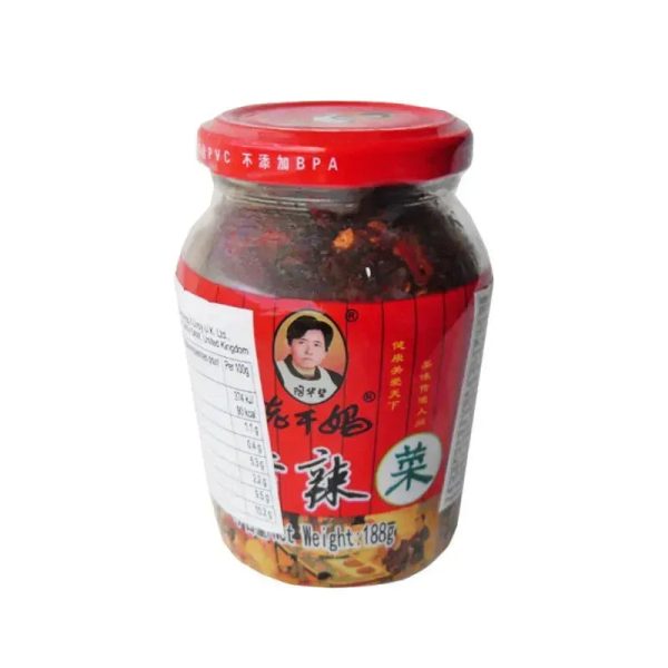 Best Before 20 Dec  24 - Lao Gan Ma - Pickled Leaf Mustard and Chilli - 188g Cheap