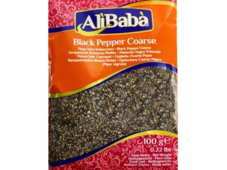 Ali Baba Black Pepper Coarse - 100g Online Sale