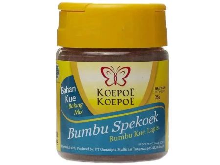 Best Before March  24 - Koepoe Koepoe Spekkoek Kruiden - 25g Online now