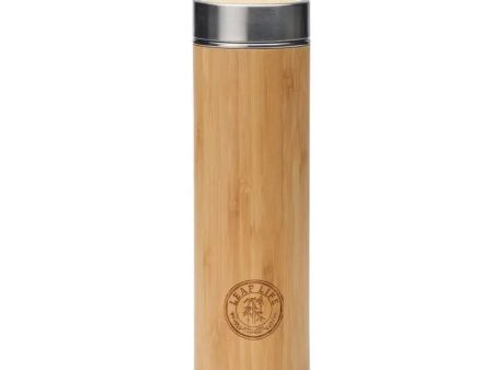 Bamboo Tumbler with Tea Infuser & Strainer inside Online