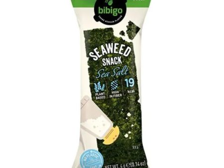 Bibigo-Seaweed Snack Sea Salt - 4g Online Hot Sale