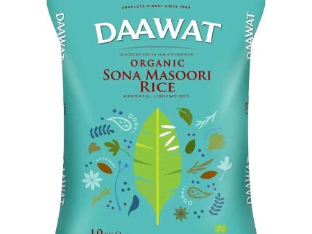 Daawat - 10kg Organic Sona Masoori Rice Hot on Sale