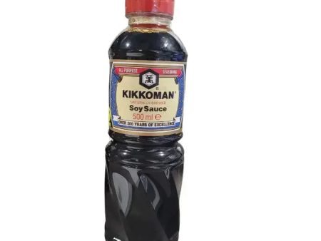 Kikkoman - Soy Sauce (PET) - 500ml Online now