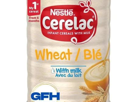 Best Before March  25 - Cerelac Wheat with Milk - 6 Months + - 1Kg on Sale