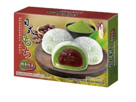 Love & Love Mochi with Matcha Red Bean Flavour - 180g Fashion