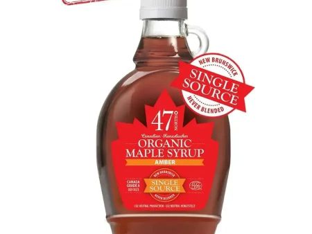 47 North - Organic Maple Syrup Amber - 250ml For Cheap