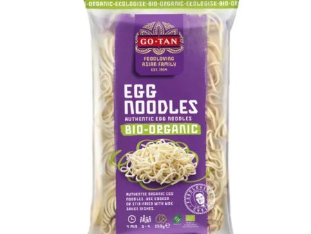 GO-TAN Egg Noodles Organic - 250g Online Sale