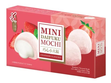 Love & Love Mini Mochi - Strawberry Flavour - 80g Fashion