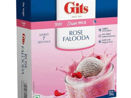 Gits Rose Falooda Mix - 200g For Sale