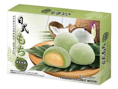 Love & Love Japanese Style Mochi - Pandan Coconut - 180g on Sale