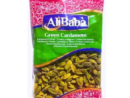 Ali Baba Green Cardamom - 50g Discount