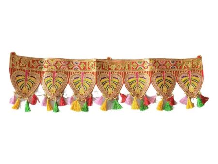 Colorful Pan Leaf Design Toran Online Sale