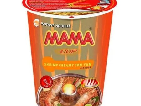 Mama Cup Noodle CREAMY Shrimp Tom Yum Flavour - 70g For Discount