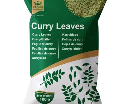 Crown Frozen Curry Leaves - 100g Supply