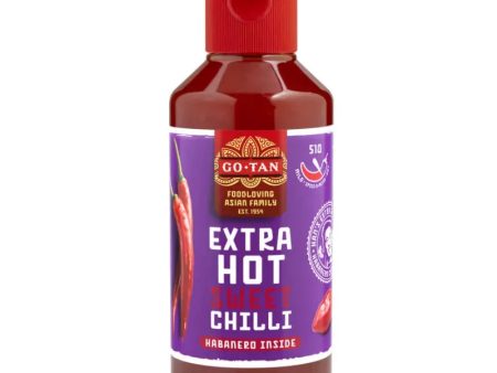 GO-TAN Extra Hot Sweet Chilli Sauce - 270ml For Sale