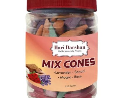 Hari Darshan Mix Cones - 120 Cones For Cheap