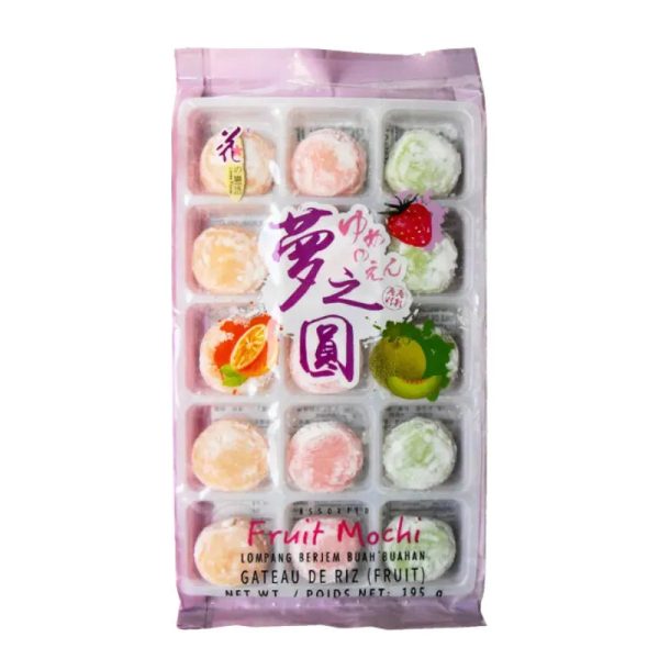 Loves Flower Mochi - Assorted Fruit Flavour - 195g Discount