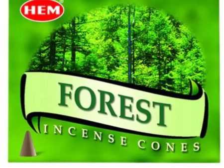 HEM Forest Incense Cones - 10 Cones For Discount