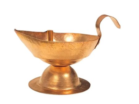 Pure Copper Diya for Pooja D1 Big Online Sale