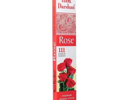 Hari Darshan Rose Incense - 15g Cheap