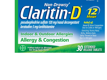 Claritin-D Tablets 12-Hour Non-Drowsy Sale