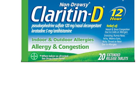 Claritin-D Tablets 12-Hour Non-Drowsy Discount