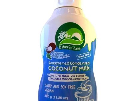 Nature s Charm Condensed Coconut Milk - Squeeze Bottle - 320g Online