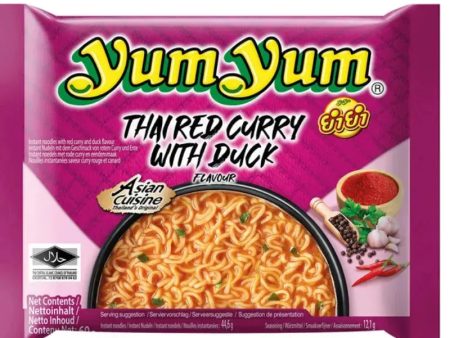 Yum Yum Instant Noodle Thai Red Curry Duck - 60g Online now