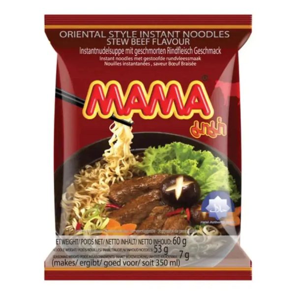 MAMA Instant Noodle Stew Beef Flavour - 60g Online Sale