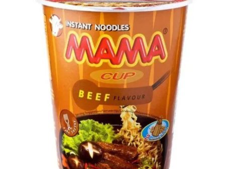 Mama Cup Beef Flavour - 70g Online Hot Sale